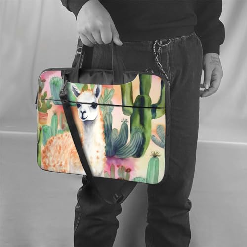 Bolso para portátil KHiry para hombre y mujer negro miniatura 6