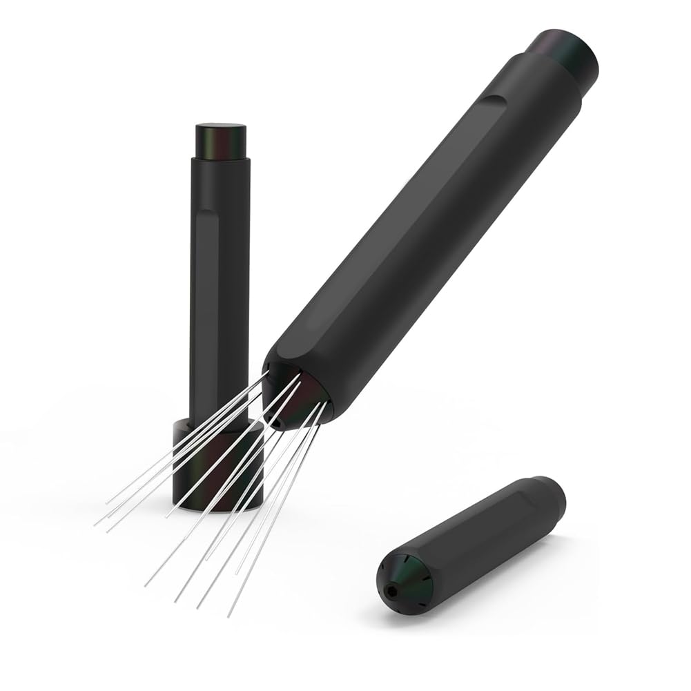 Hndhbfgrt Retractable Needle Stirrer& Espresso Distribution Tool for -Grade Brewing Machine Parts& Accessories