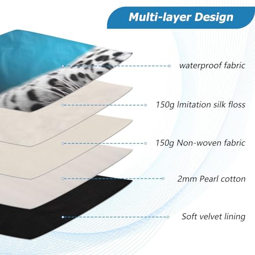 Funda para portátil 13-14 pulgadas impermeable Leopardo miniatura 4