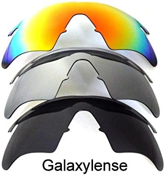 Galaxy Replacement Lenses For Oakley M Frame Heater Black&Gray&Red 3 PS image 3