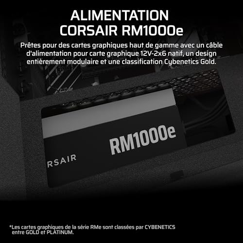 Corsair RM1000e 2025 - vue 5