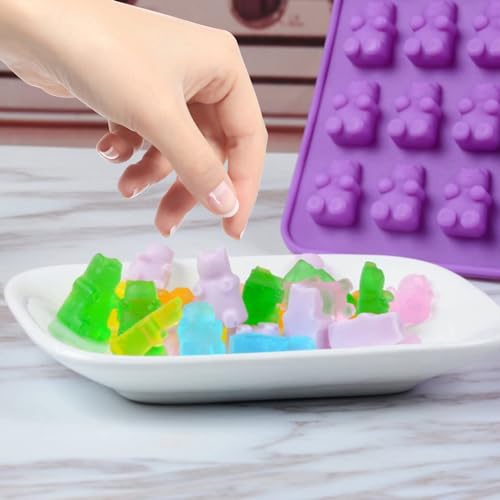 Moldes de silicona para snacks y chocolates 3 piezas miniatura 5