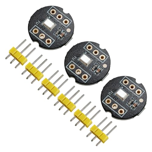 3 Stück INMP441 Omnidirektionales Mikrofon Modul mit 24 Bit I2S Schnittstelle, Digitaler Ausgang, Kompatibel mit ESP-32, Arduino, I2S MEMS Schnittstelle, Präzise Audioaufnahme für Sprachprojekte