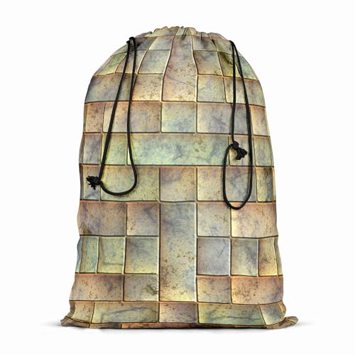 Image of ArtzFolio Tiled Art D6 | Reusable Sack Bag | Bag for Gym, Storage, Vegetable & Travel