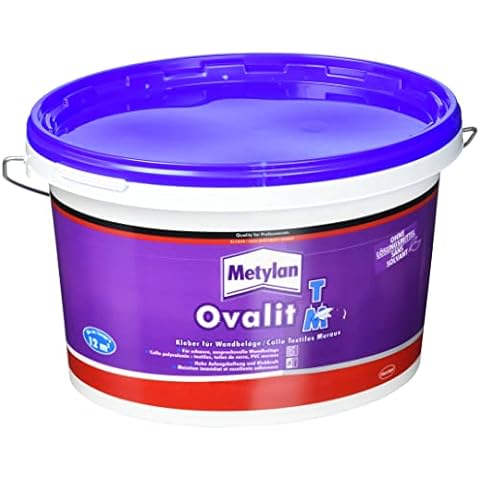 Metylan 44573"Ovalit TM" Wall Covering Adhesives/Paste Additive, White, 3 kg Cover