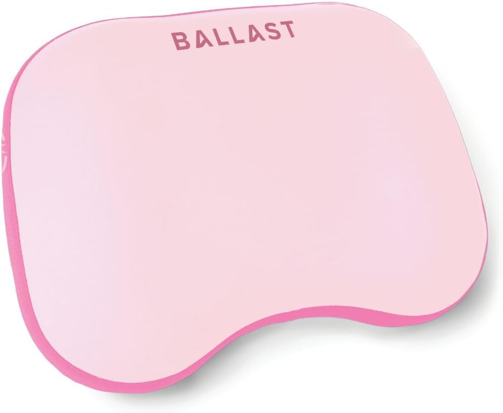 Ballast Beach Pillow - A Comfy Inflatable Camping Pillow That Stays Put On Windy Beaches, Great for Pools, Festivals, and Camping - Flamingo Pink (Standard Edition)