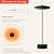 Bromic Eclipse Smart Heat 2900W Freestanding Patio Heater - Dimmable LED Light Ring, Radiant Heat, 220V-240V, Black Finish - BH0820001-1