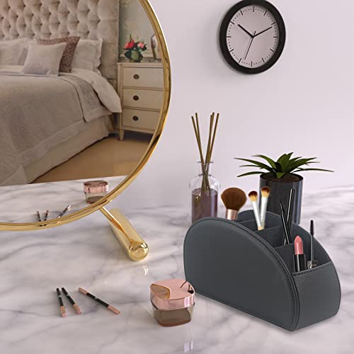 WAYIFON Remote Control Holder with 5 Pockets, Large Holder for TV, DVD, 4K Stick and Bluray Remote Controls, Remote Control Storage for Pens, M-Black - Cosy Home Interiors WAYIFON Remote Control Holder with 5 Pockets, Large Holder for TV, DVD, 4K Stick and Bluray Remote Controls, Remote Control Storage for Pens, M-Black - Image 3