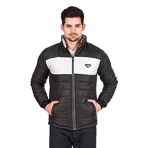 Image of Christy World Men's Regular fit Jacket (FULJJACT 08 BGRN L Green Large)