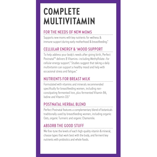 New Chapter Postnatal Vitamins Lactation Supplement, 96 Count - image 8