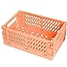 Foldable Plastic Storage Basket Sundry Toys Snack Box for Dormitory Artifact Desktop