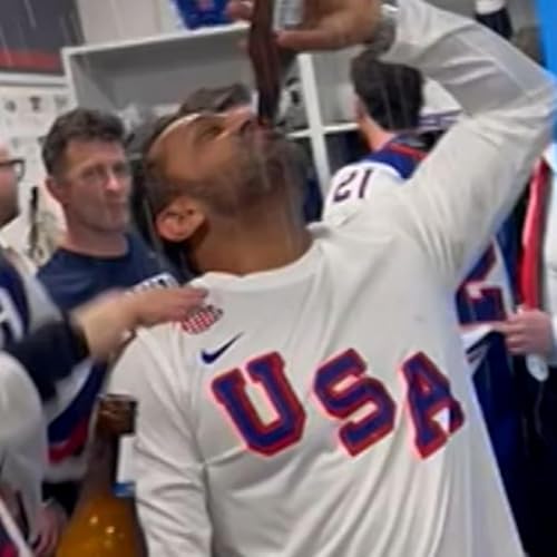 FBI Director Kash Patel Parties with Olympic Hockey Champs While Crises Pile Up at Home