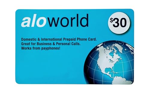 Phone Card for International & Domestic Calls, Prepaid Calling Card for Any Phones & Payphones | $30 USD
