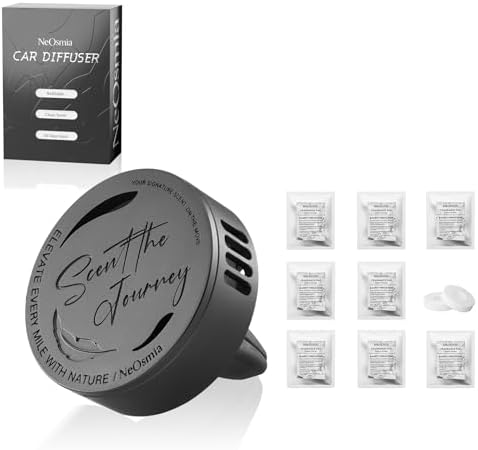 Car Air Freshener Vent Clip with 13 Refill Pads image 5
