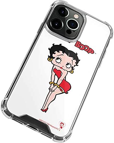 Skinit Clear Phone Case Compatible with iPhone 13 Pro Max - Officially Licensed Betty Boop Pose Design