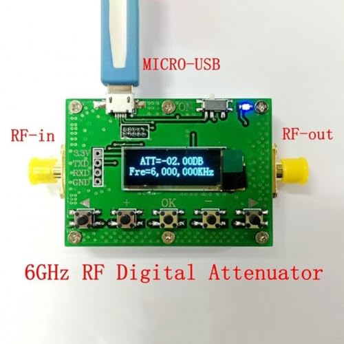 Atenuador programable 0-31.75dB de alta precisión para calibrar equipos de prueba 2