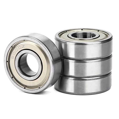 Uxcell 6000zz Rodamiento De Bolas 10 Mm X 26 Mm X 8 Mm En Z