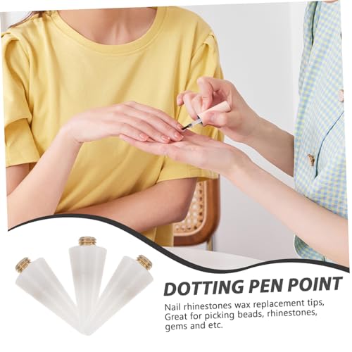 3 puntas de bolígrafo acrílico para manicura DIY miniatura 7