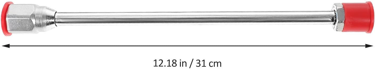 KICHOUSE 2pcs Aluminum Alloy Extension Rod for Airless Paint Sprayer Spray Pole Accessories for Reach Areas with High Toughness and Sealing