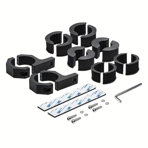 Soportes de montaje de aluminio resistente para barras led 3