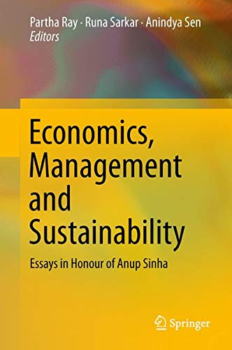Buy Economics, Management and Sustainability — BookShops.in