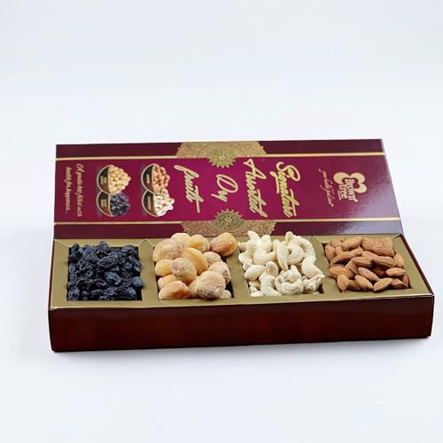 Image of Browntree Signature 4P-140g | Cashews, Almonds, Black Raisins, Apricots | Fresh & Healthy Dry Fruits | Perfect Gifts, Festivals & Corporate Hampers | Unique Gifts for all Celebration