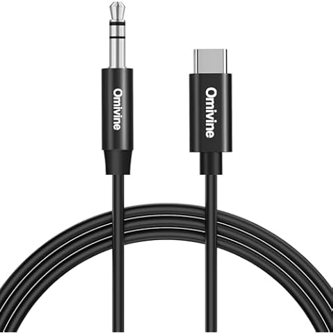 Omivine USB C to 3.5mm Audio Cable Cover