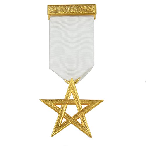 Bijou de poitrine de Maître maçon cadeau maçonnique d'élévation