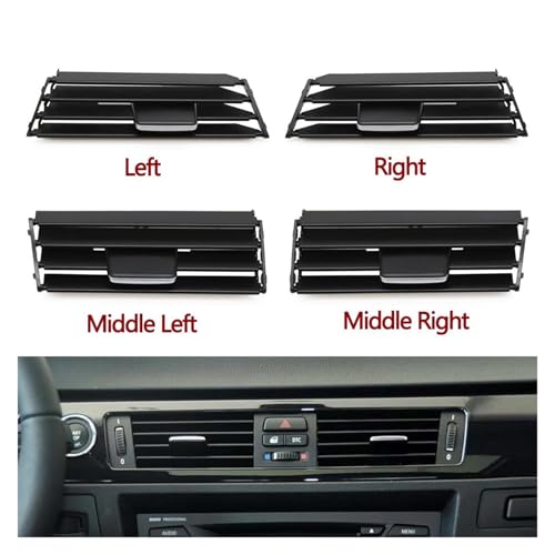 Kit réparation grille aération gauche BMW E90 E91 E92 E93 2005-2012 pour climatisation avant