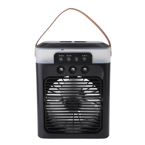 Ventilador de Ventilador de Enfriamiento, Aéreo Aéreo para la Oficina Compacta (BLACK)