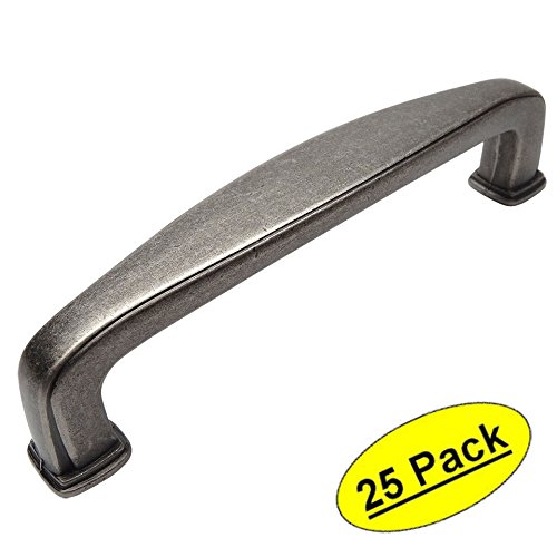 25 Pack - Cosmas 4392WN Weathered Nickel Modern Cabinet Hardware Handle Pull