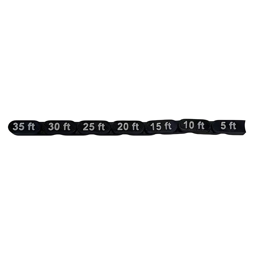 DND Movement Ruler, Articulated Flexible Chain Measuring Gauge 1 Inch Grid Scale Tool, Tabletop RPG Wargaming Board Game Combat Measurement Accessory for DND Pathfinder Game Masters and Players