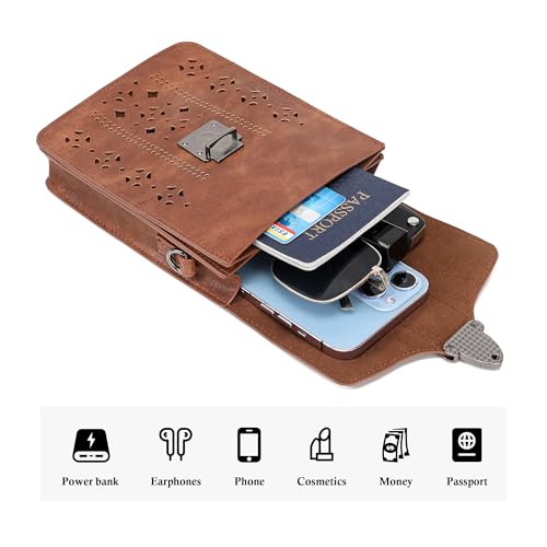 Image of INICAT Small Crossbody Phone Purse for Women Faux Leather Cross Body Wallet | RFID Cute Bag Gifts For Teenage Girls