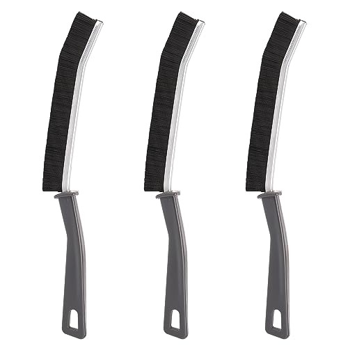 NQEUEPN 3uds Cepillo de Limpieza Multifuncional, Cepillo de Limpieza de Huecos Cepillo Limpiador Cerdas Duras Cepillo de Limpieza Pequeño Cepillos de Limpieza Domésticos para Baño de Cocina (D32084)