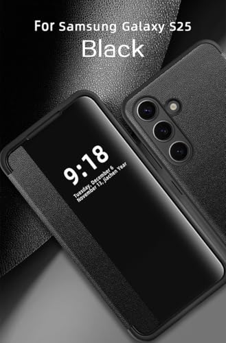 Étui Galaxy S25 à rabat magnétique avec fenêtre de visualisation - 2