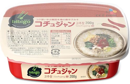 CJ FOODS bibigo R`W 200gA1E Y `W R`W Ӟ ؍hq gochujang Ɩp `[u gochugaru R`W bPW {iկެ gb|M RVE rrS ؍
