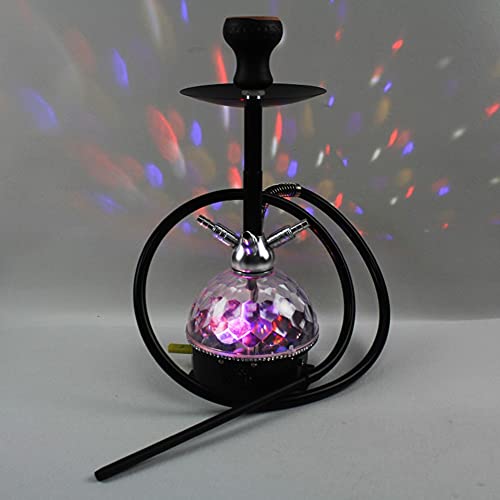 Rteanb Glänzende Shisha-Arabische Hookah-USB-Bluetooth-Musik-Hukahn-Bühnenlichthuka, zum besseren Shisha-Hukahn… – Bild 5