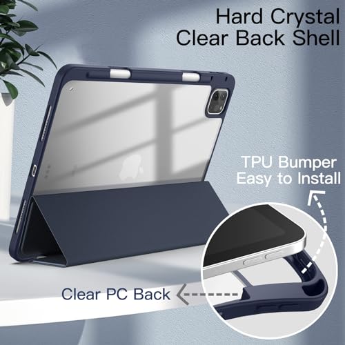 Image of JETech Case Cover for iPad Pro 11 inch 4 /3 /2 /1, Deep Navy
