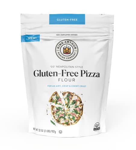 Comparison: Best Flour For Ooni Pizza Oven 7 King Arthur Gluten Free Pizza Flour: Crispy Neapolitan-Style Crust - 32 oz Box, Perfect for GF Baking, Celiac-Friendly, 00 Pizza Dough Mix