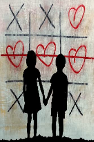 Tableau Graffiti Abstrait Sans Cadre Grand Format 70x100cm Toile Urbaine Garçon et Fille