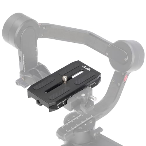FOTGA Piastra di base con piastra a sgancio rapido per ZHIYUN Crane 2, Crane 3 LAB