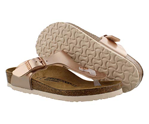 Birkenstock New Kids Gizeh Sandal Electric Metallic Copper BF 32 N2