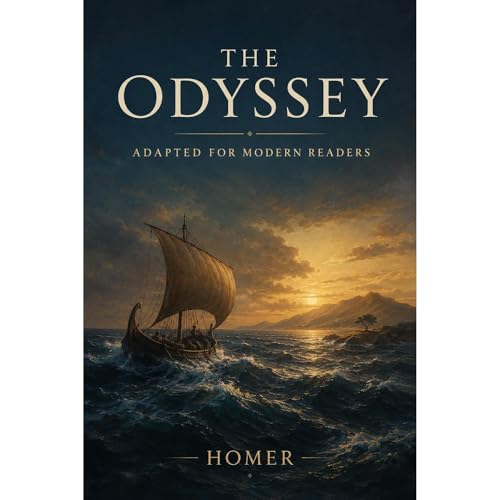 The Odyssey: Adapted for Modern Readers Audiolibro Por Homer arte de portada
