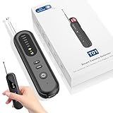 OneAfflatus Hidden-Camera-detectors Portable-Bug Detector&Camera Finder-GPS Tracker Detector-Upgrad-Anti-spy Camera Finder-mini RF Signal Scanner-spy Device Detector for Travel,Office/Hotel/car-Black