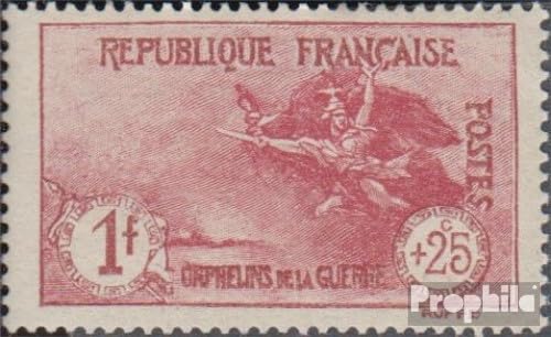 Sellos para coleccionistas Francia 213 con pliegue Prophila 1926 huérfanos guerra