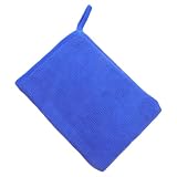 Auto Trockenhandschuh aus Nylon und Kunststoff für Außenreinigung Blau