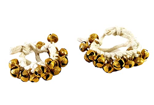 eSplanade Dance Ghungroo (15 + 15) Ghungroo White Cotton String | Bell, Ghungru 1 Line White cotton string, Ghungroo 1 Line | Pa