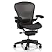 MingYi.office Vinyl Arm Pads Caps for Herman Miller Classic Aeron Chair Graphite Black