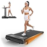 Walking Pad Treadmill with Incline, Walking Pad Under Desk Treadmill for Home Office, Portable Walking Treadmill, 2.5HP Walking Pads with 300 Lbs Weight Capacity, Remote Control, LED Display