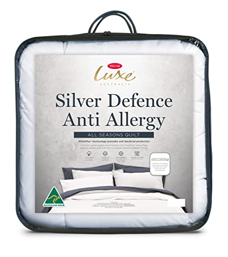 Tontine Luxe Silver Defence All Seasons Quilt Doona, Double Size